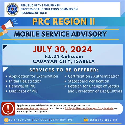 prc tuguegarao online appointment|PRC Region II .